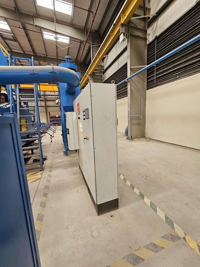 Used Rump (Germany) Automatic Pipe Shot Blasting Machine