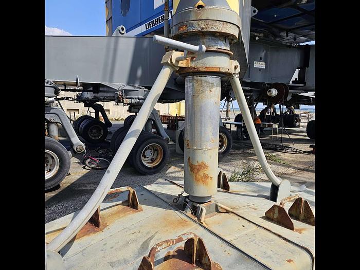 Used Liebherr Harbour Crane Model LHM 320, Year 2005