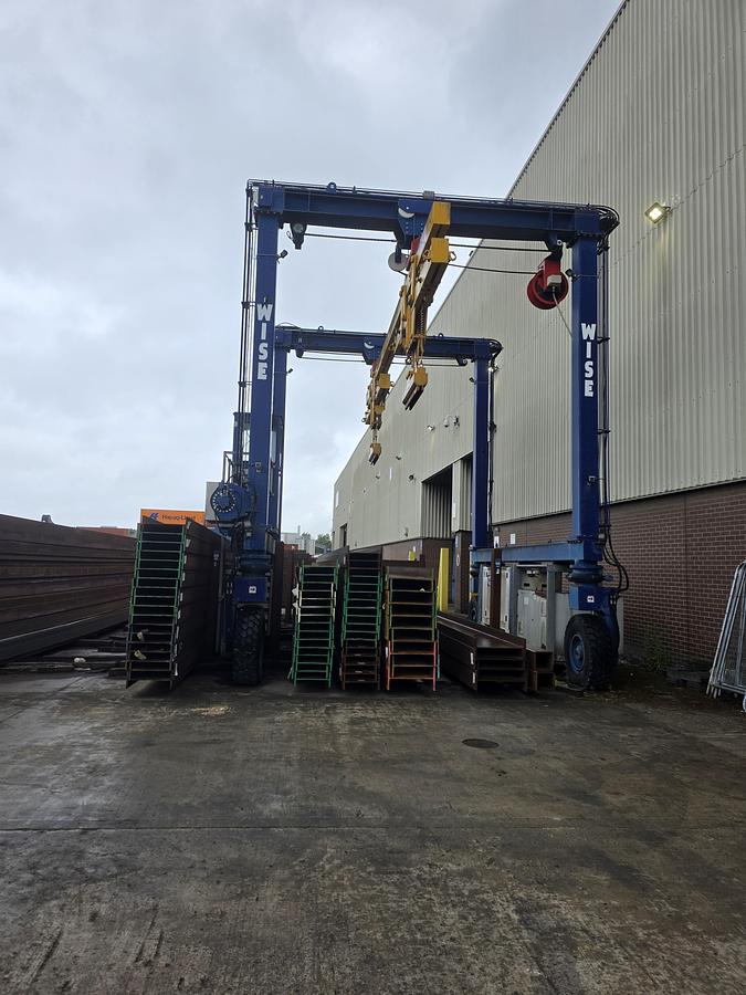 Used Wise Rubber Tyre Gantry, 15 ton capacity