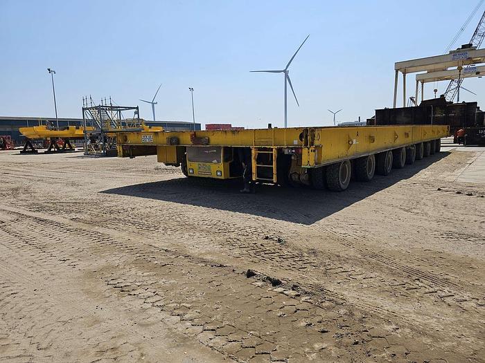 Used 450 Ton Payload Scheurle Multi Axle Shipyard Transporter/SPMT