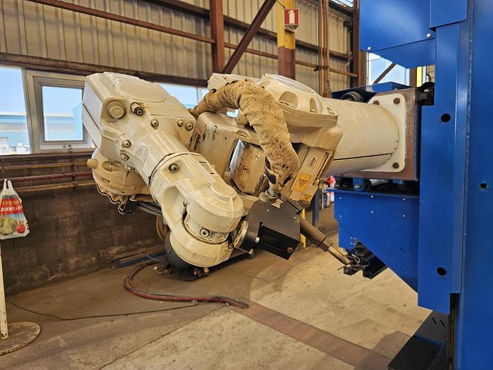 Used ROBOT PIPE PROFILE CUTTING MACHINE, 3.5m Diameter Pipe Capacity