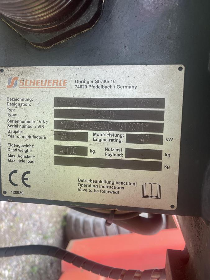 Used Scheurle SPMT Model PEKZ Generation 4, 48 ton Axles