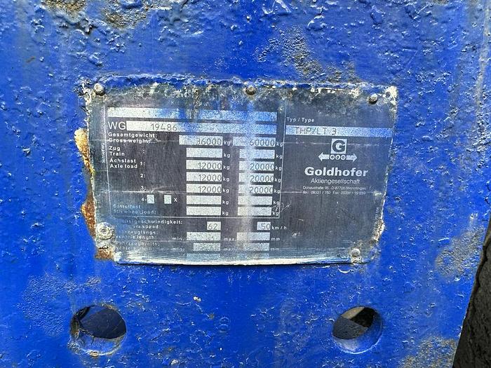 Used Goldhofer Modular Trailers Model LT