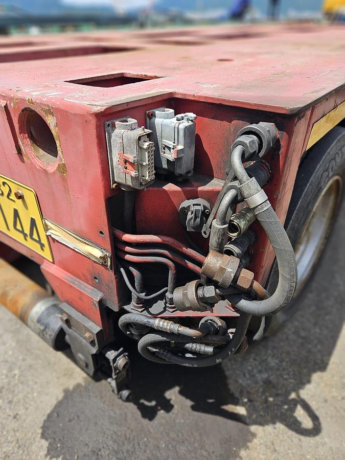 Used Goldhofer Model THP/SL 7 axle line Modular Trailer
