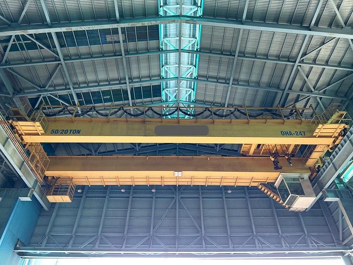 Used 60 Gantry/Overhead/Bridge Cranes for Sale from 3 to 600 tonne Capacity
