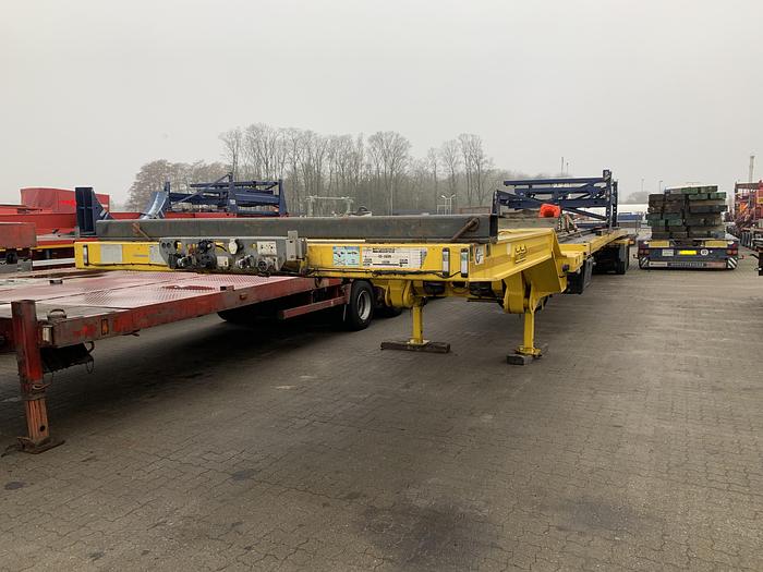 Used Nooteboom Super Wing /Blade Carriers..Set of 3...Max Wing/Blade length 55m