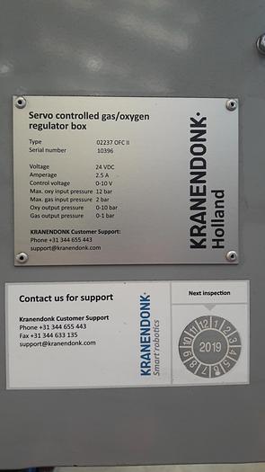 Used ROBOT PIPE PROFILE CUTTING MACHINE, 3.5m Diameter Pipe Capacity