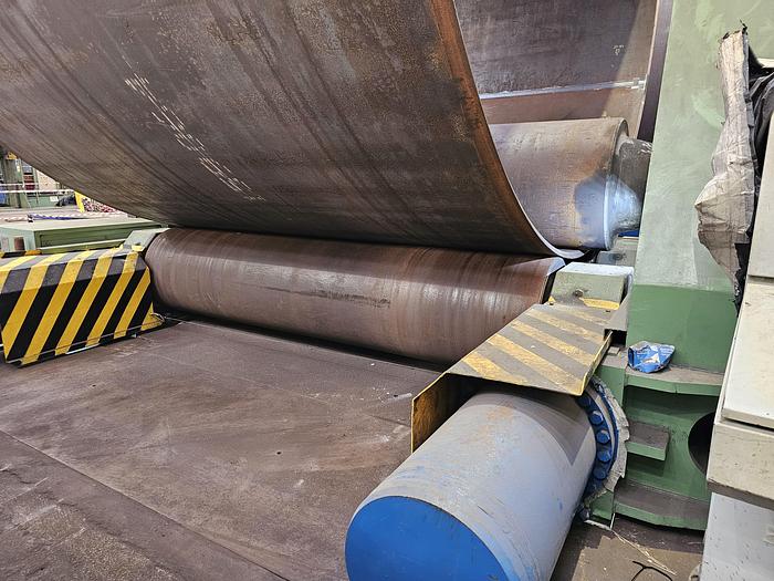 Used Heavy Plate Bending Rolls, 3.6m x 140mm thickness capacity thickness capacity