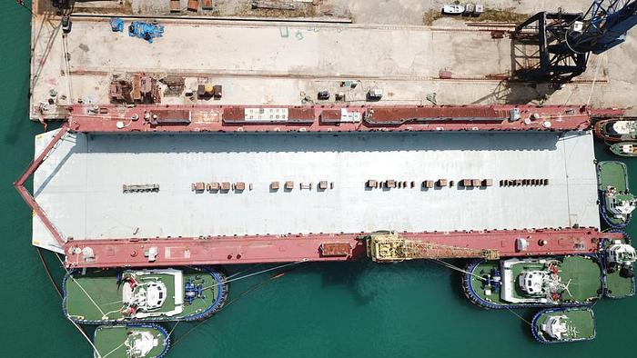 Used Floating Dry Dock. 4500 tonne Lifting Capcity