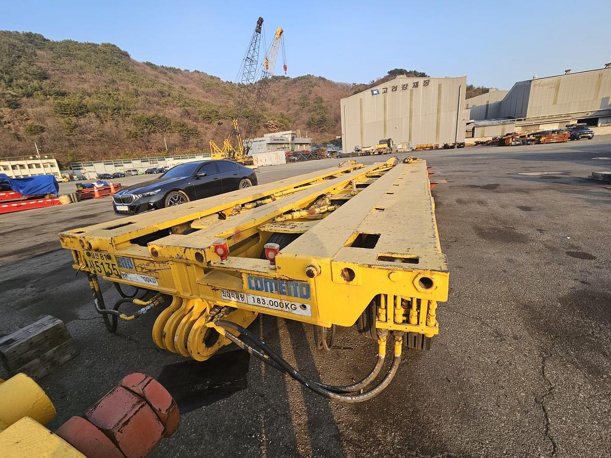Used Cometto Modular Trailer Type MS, 3m wide