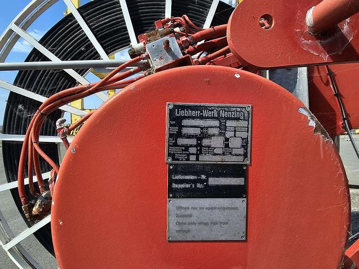 Used Liebherr Harbour Crane Model LHM 320, Year 2005