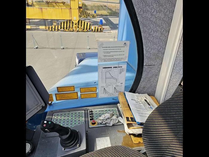 Used Liebherr Harbour Crane Model LHM 320, Year 2005