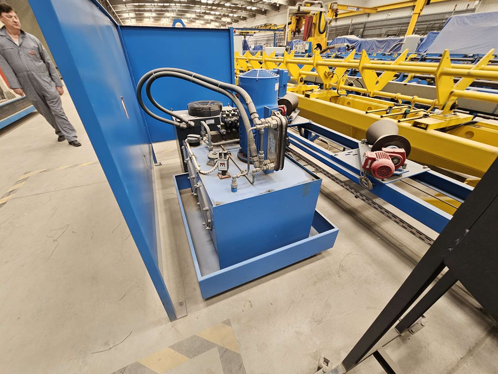Used Rump (Germany) Automatic Pipe Shot Blasting Machine
