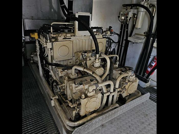 Used Liebherr Harbour Crane Model LHM 320, Year 2005