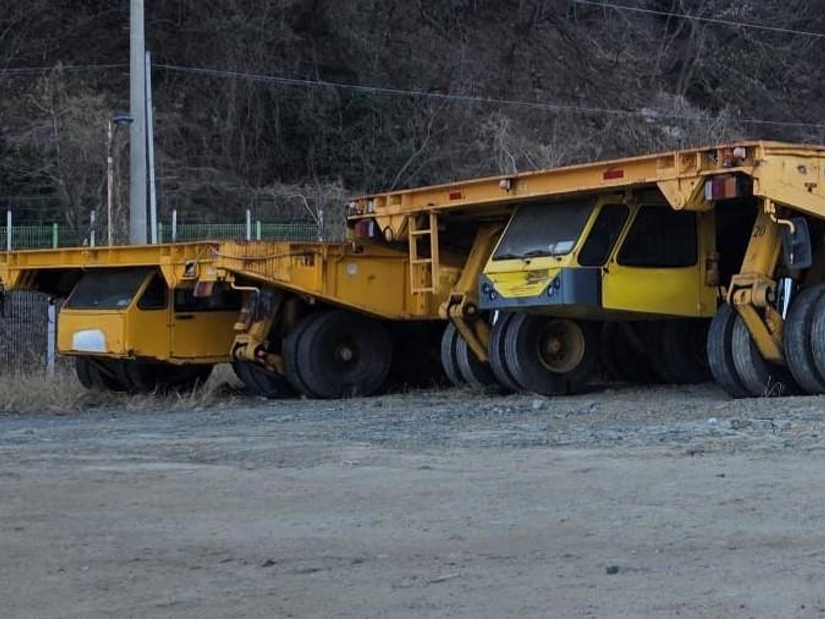 Used Cometto 547 ton Payload Shipyard Transporter, Year 1997, Eletcrical upgrade