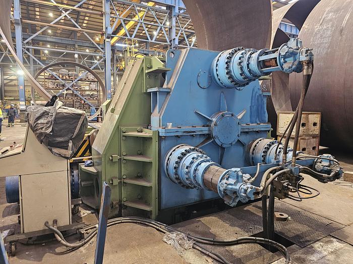 Used Heavy Plate Bending Rolls, 3.6m x 140mm thickness capacity thickness capacity