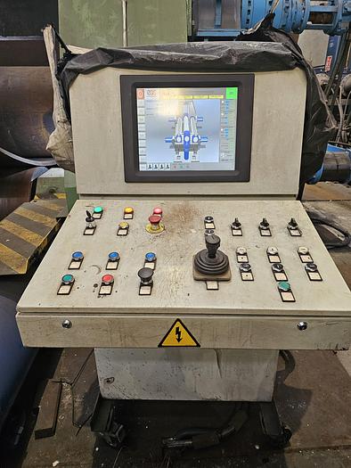 Used Heavy Plate Bending Rolls, 3.6m x 140mm thickness capacity thickness capacity