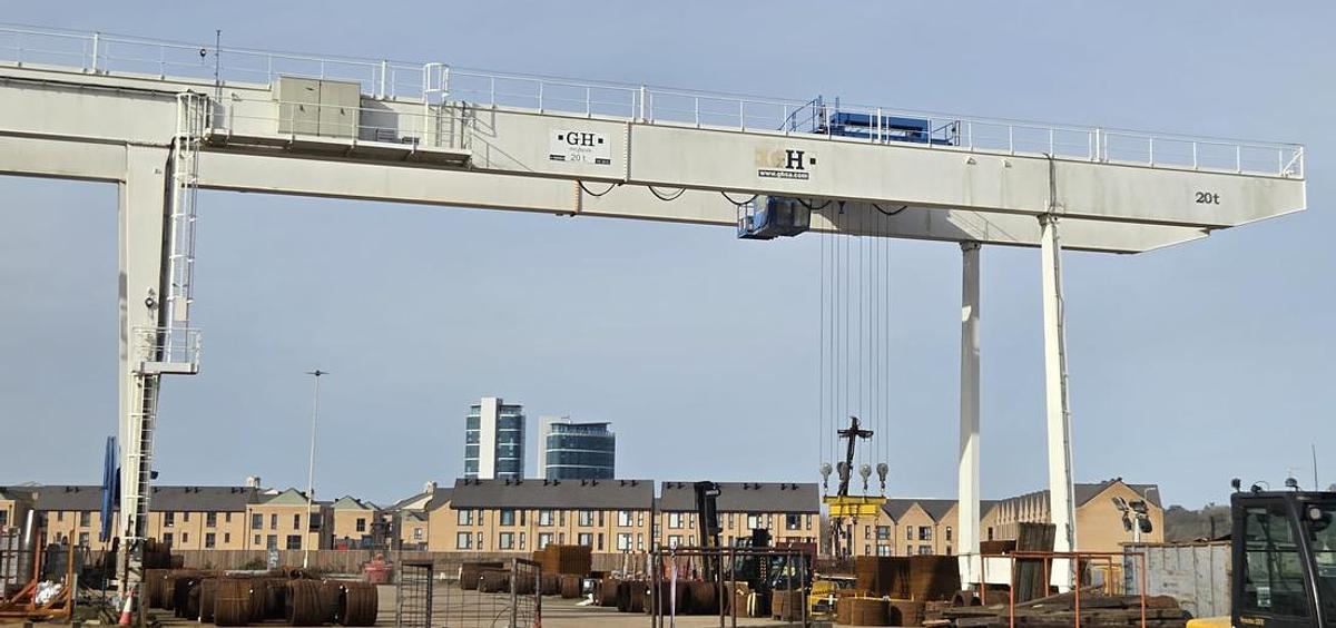 Used 3 x  30/20  Ton GH Gantry Cranes For Sale