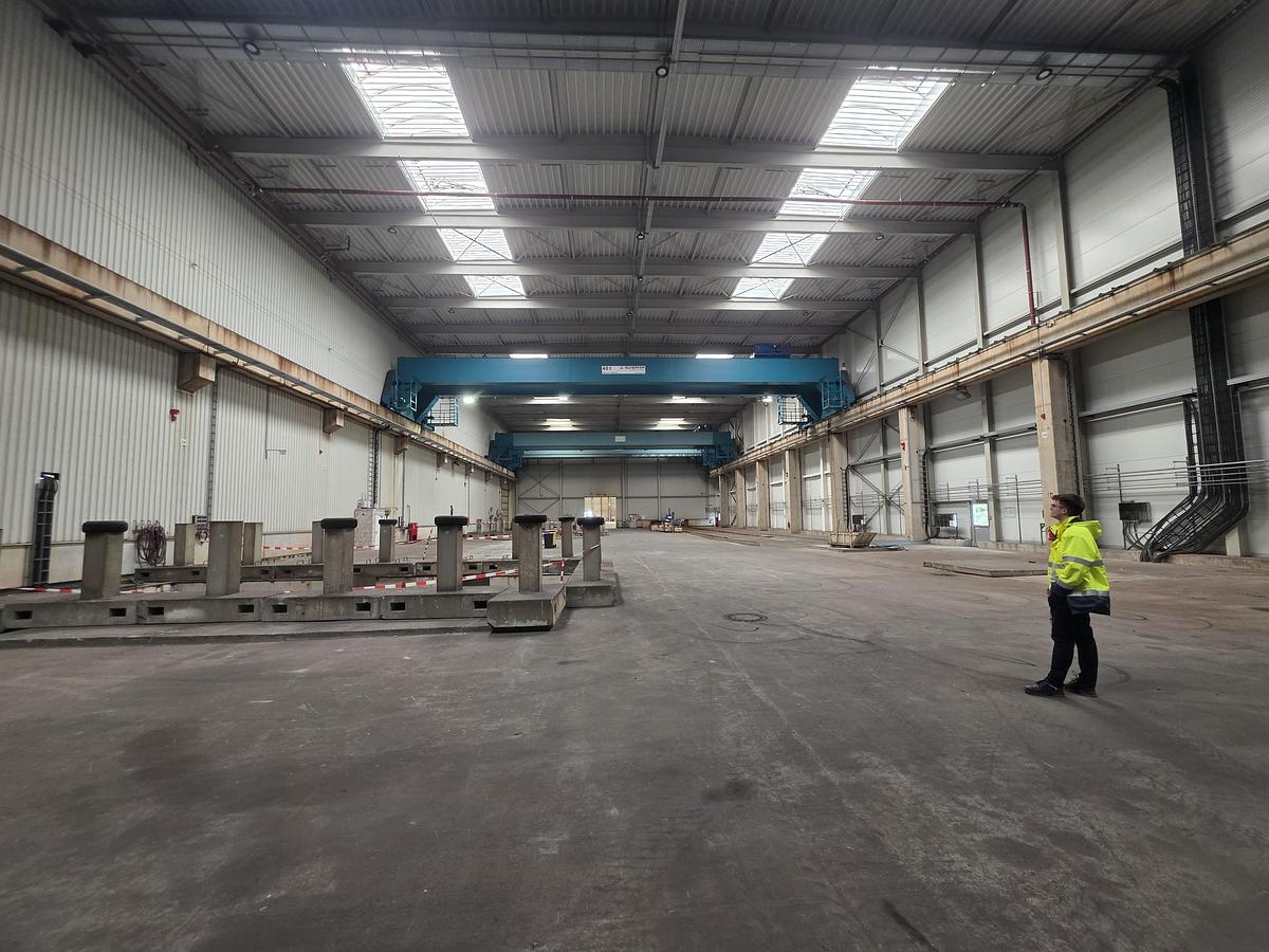 Used 2 x 40 tonne Abus/Schaeffer Overhead Bridge/Travelling Cranes