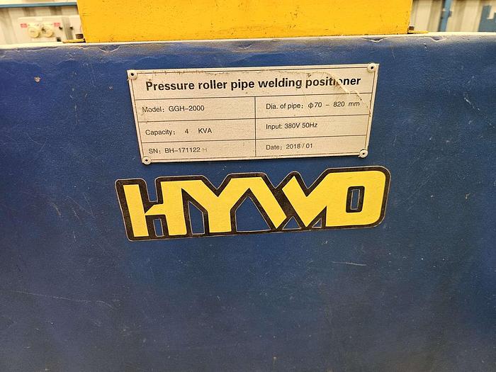 Used FULLY AUTOMATED PIPE SPOOL PRODUCTION FACILITY, UP to 16/20 inch Diameter Pipe, Design By 3R Germany, Fully Computer Controlled.