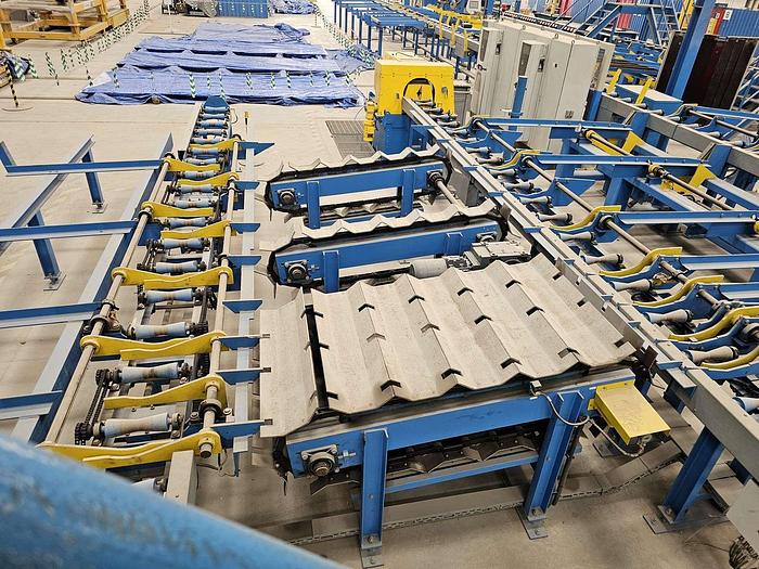 Used FULLY AUTOMATED PIPE SPOOL PRODUCTION FACILITY, UP to 16/20 inch Diameter Pipe, Design By 3R Germany, Fully Computer Controlled.