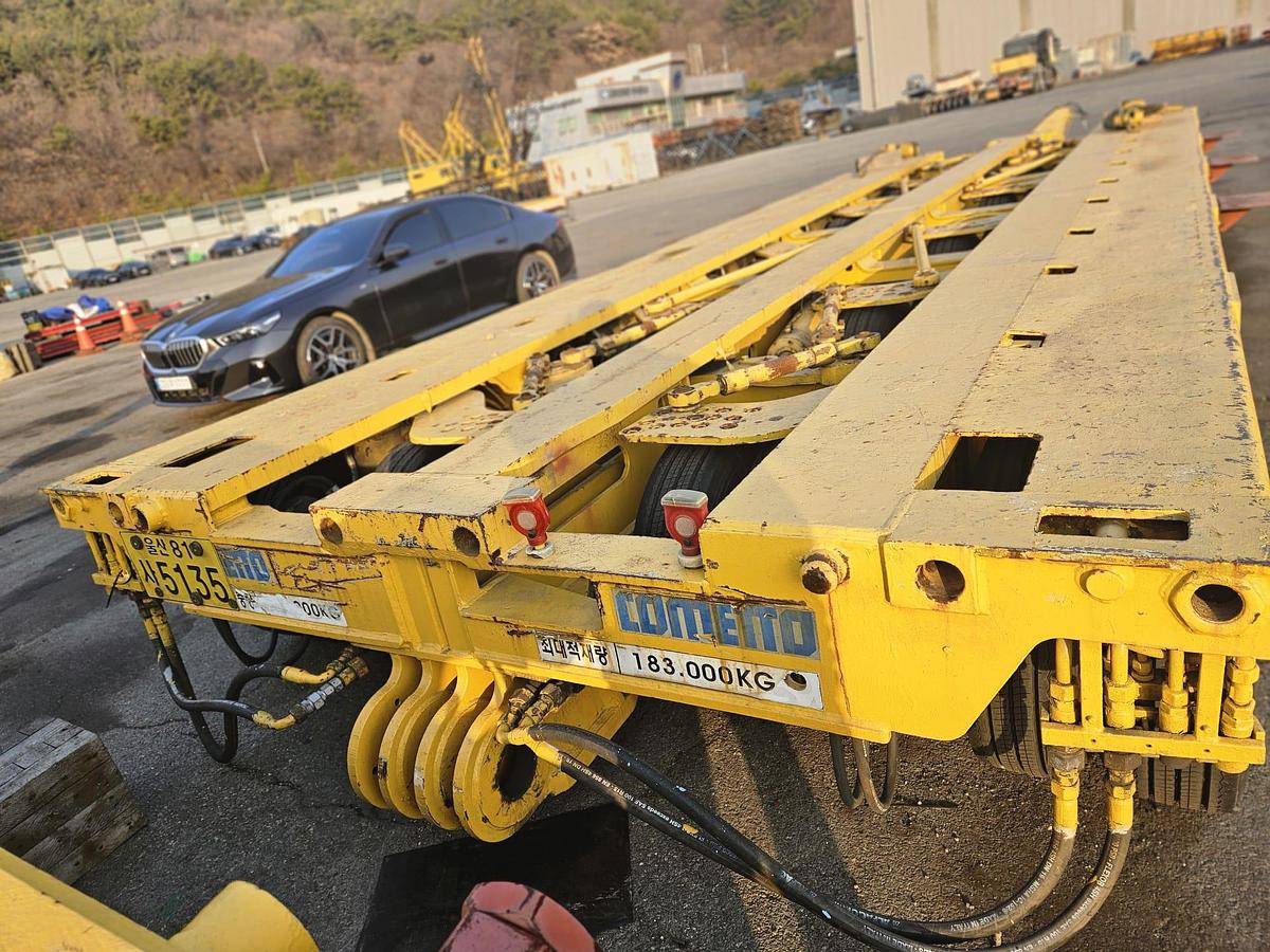 Used Cometto Modular Trailer Type MS, 3m wide