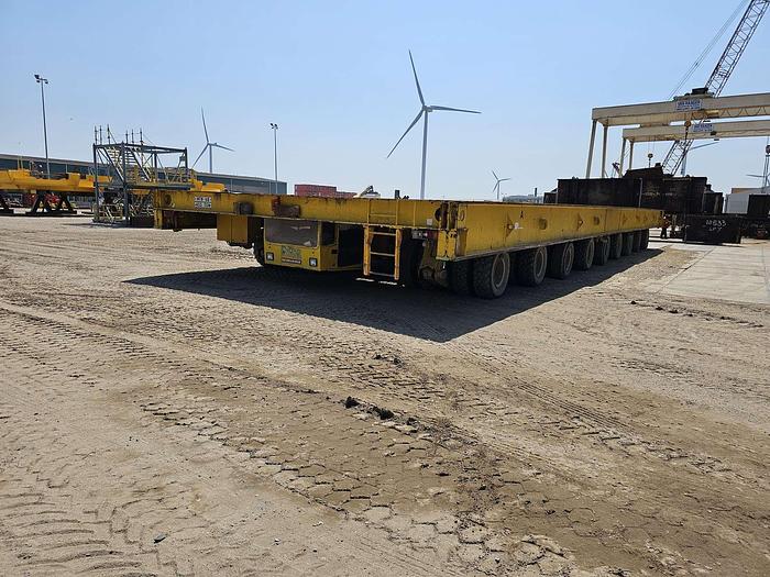 Used 450 Ton Payload Scheurle Multi Axle Shipyard Transporter/SPMT