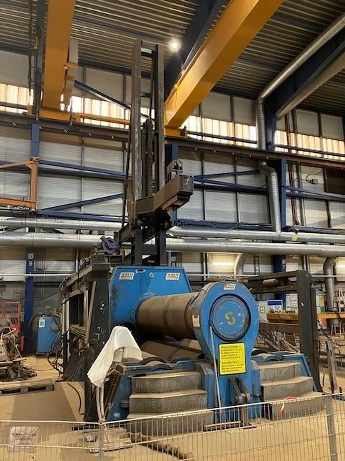 Davi Plate Bending Rolls, 4 Roll, 3.6m x 95mm  thick