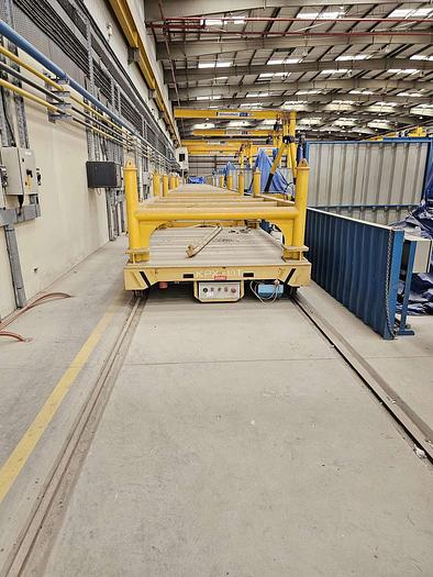 Used FULLY AUTOMATED PIPE SPOOL PRODUCTION FACILITY, UP to 16/20 inch Diameter Pipe, Design By 3R Germany, Fully Computer Controlled.