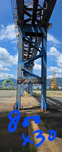 Used Overhead/Bridge Crane, Magnet Handling for Steel Plates