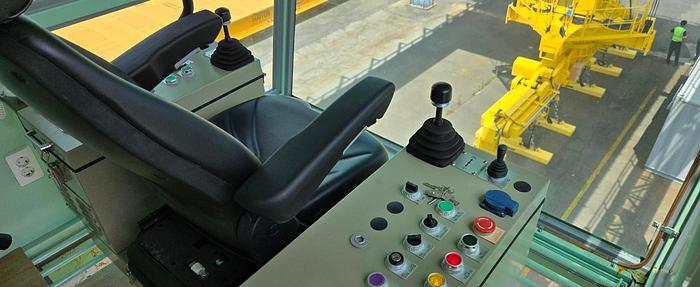 Used Overhead/Bridge Crane, Magnet Handling for Steel Plates