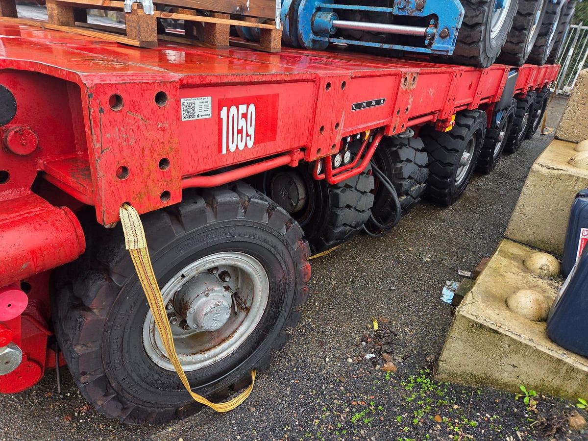 Used KAMAG SPMTs (Self Propelled Modular Trailers), 36 Axle Lines, 2 PPUs