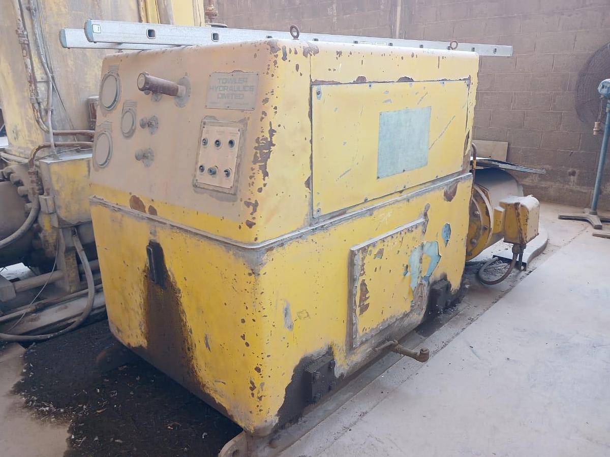 Used Vertical Plate Plate Bending/Rolling Machine 2000 ton x 3.6m plate x 75mm thick