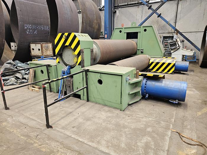 Used Heavy Plate Bending Rolls, 3.6m x 140mm thickness capacity thickness capacity
