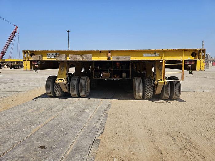 Used 450 Ton Payload Scheurle Multi Axle Shipyard Transporter/SPMT
