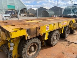 Used Scheurle SPMT Model PEKZ Generation 4, 48 ton Axles