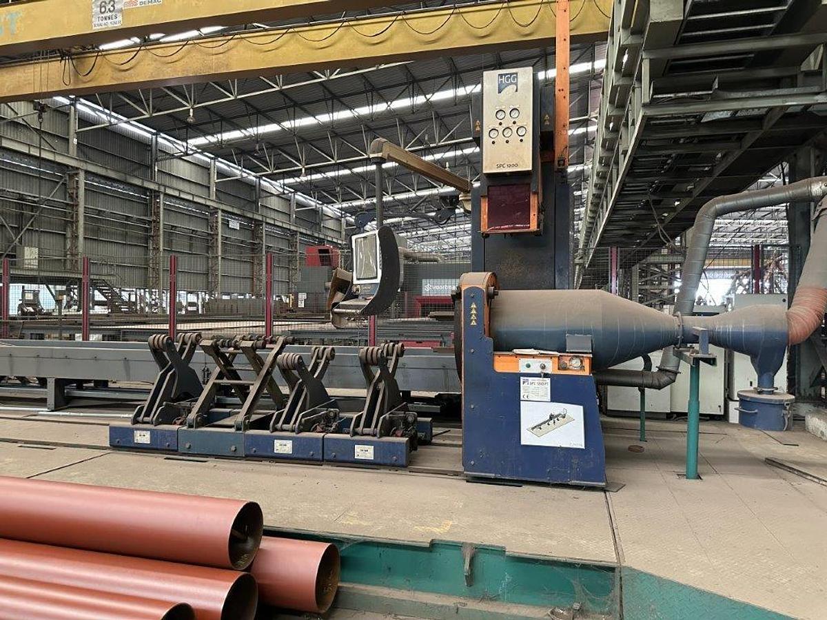 Used HGG Pipe Profile Cutting Machine Model 1200