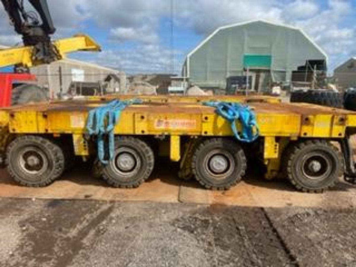 Used Scheurle SPMT Model PEKZ Generation 4, 48 ton Axles
