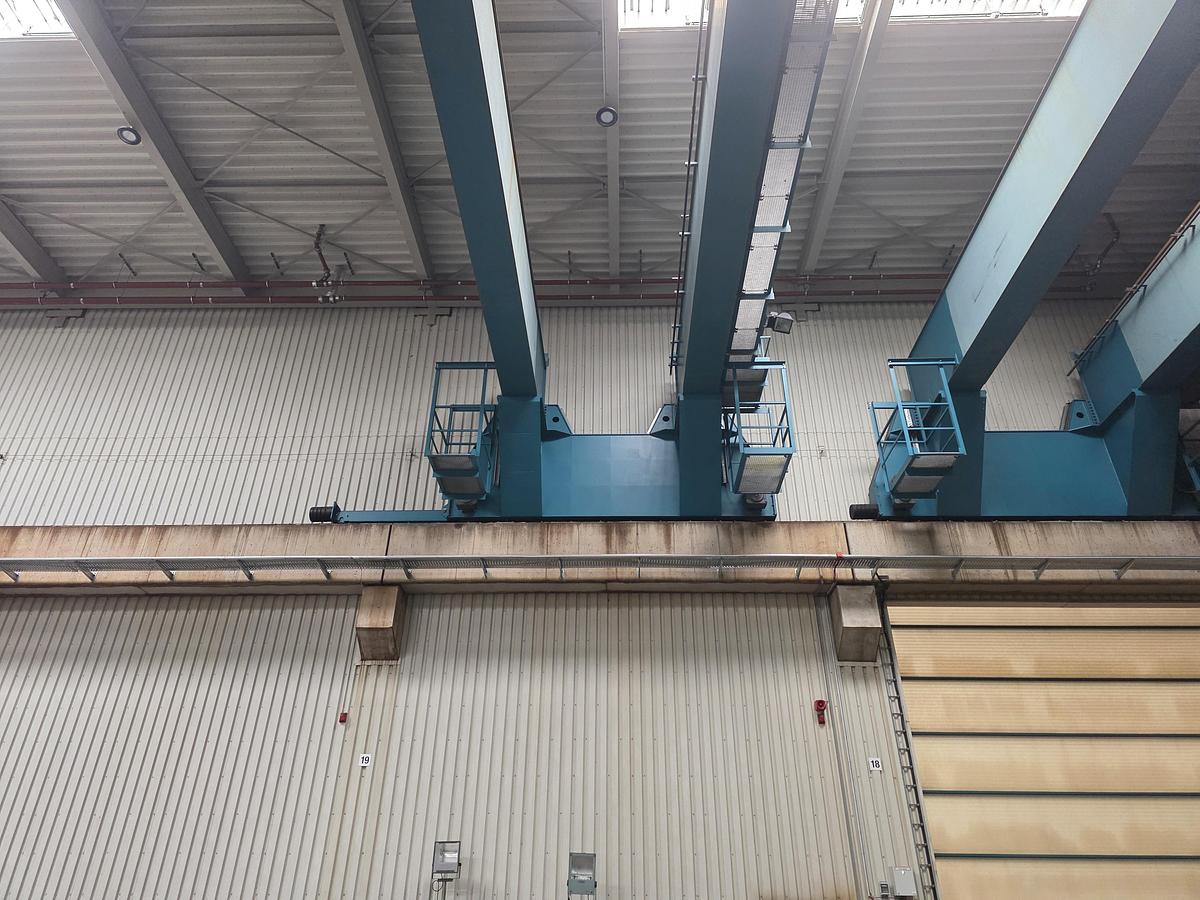 Used 2 x 40 tonne Abus/Schaeffer Overhead Bridge/Travelling Cranes