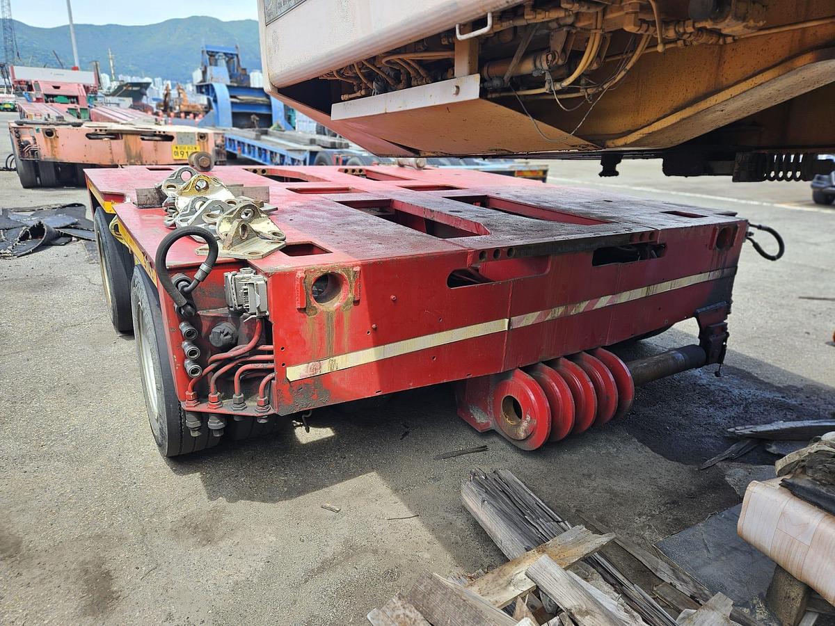 Used Goldhofer Model THP/SL 7 axle line Modular Trailer
