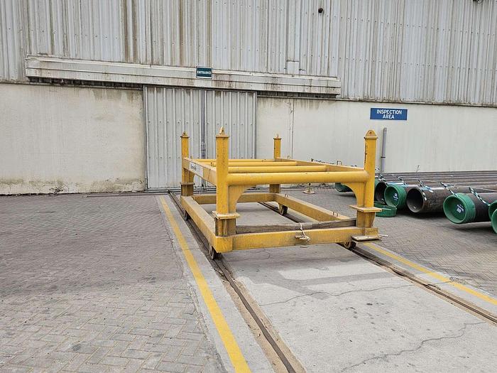 Used FULLY AUTOMATED PIPE SPOOL PRODUCTION FACILITY, UP to 16/20 inch Diameter Pipe, Design By 3R Germany, Fully Computer Controlled.