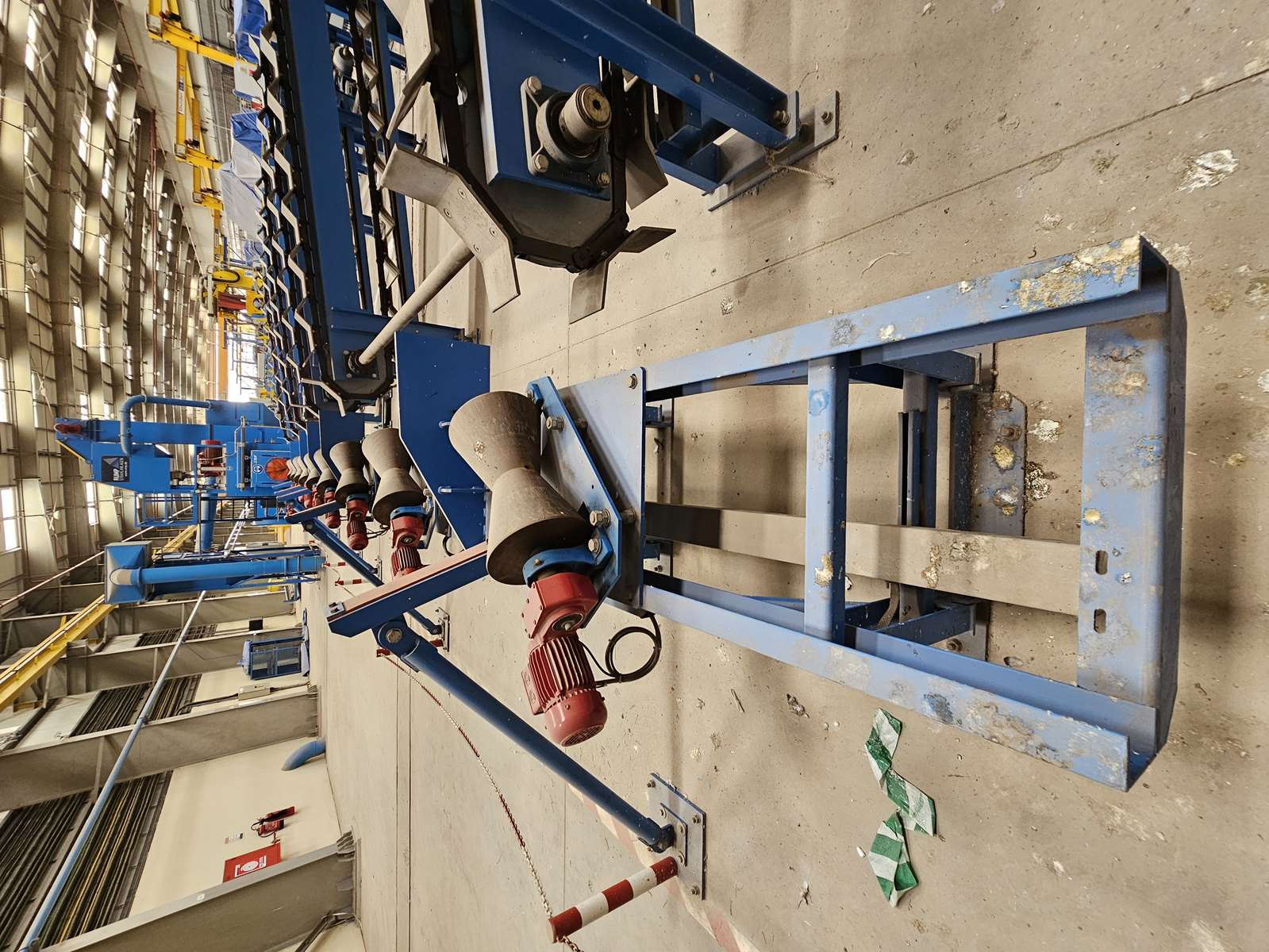 Used Rump (Germany) Automatic Pipe Shot Blasting Machine