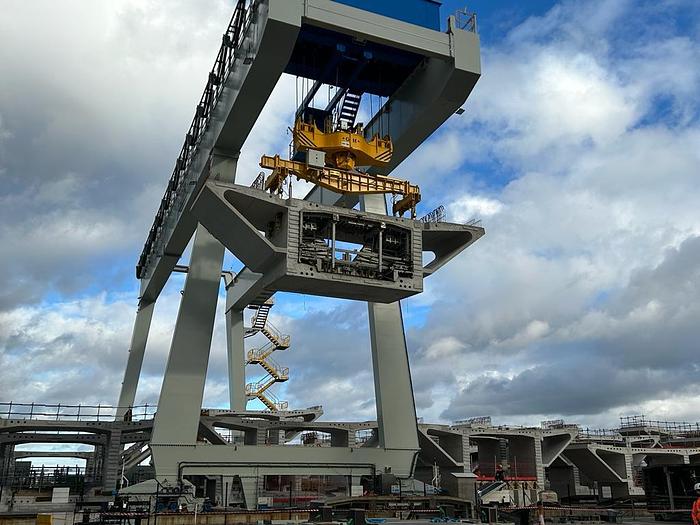 Used GH 170/140 ton Gantry Crane