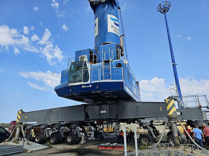 Used Liebherr Harbour Crane Model LHM 320, Year 2005