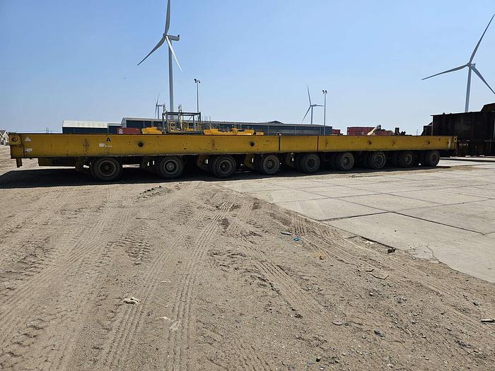 Used 450 Ton Payload Scheurle Multi Axle Shipyard Transporter/SPMT