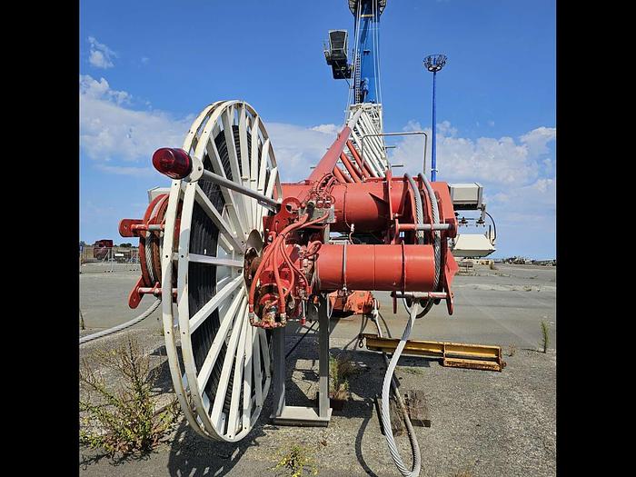 Used Liebherr Harbour Crane Model LHM 320, Year 2005