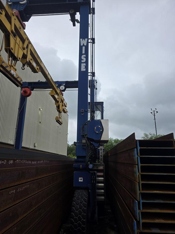 Used Wise Rubber Tyre Gantry, 15 ton capacity