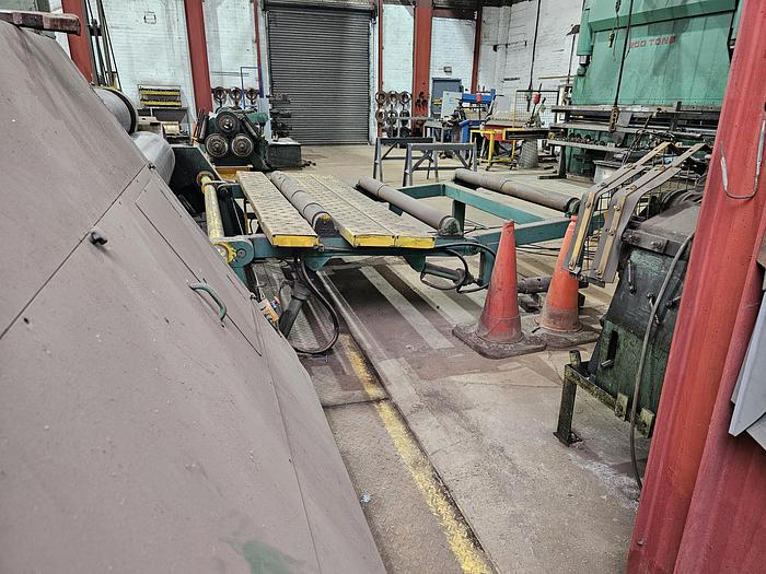 Used Stolting 3m x 25mm Plate Bending Rolls, 3 Roll with Prebending