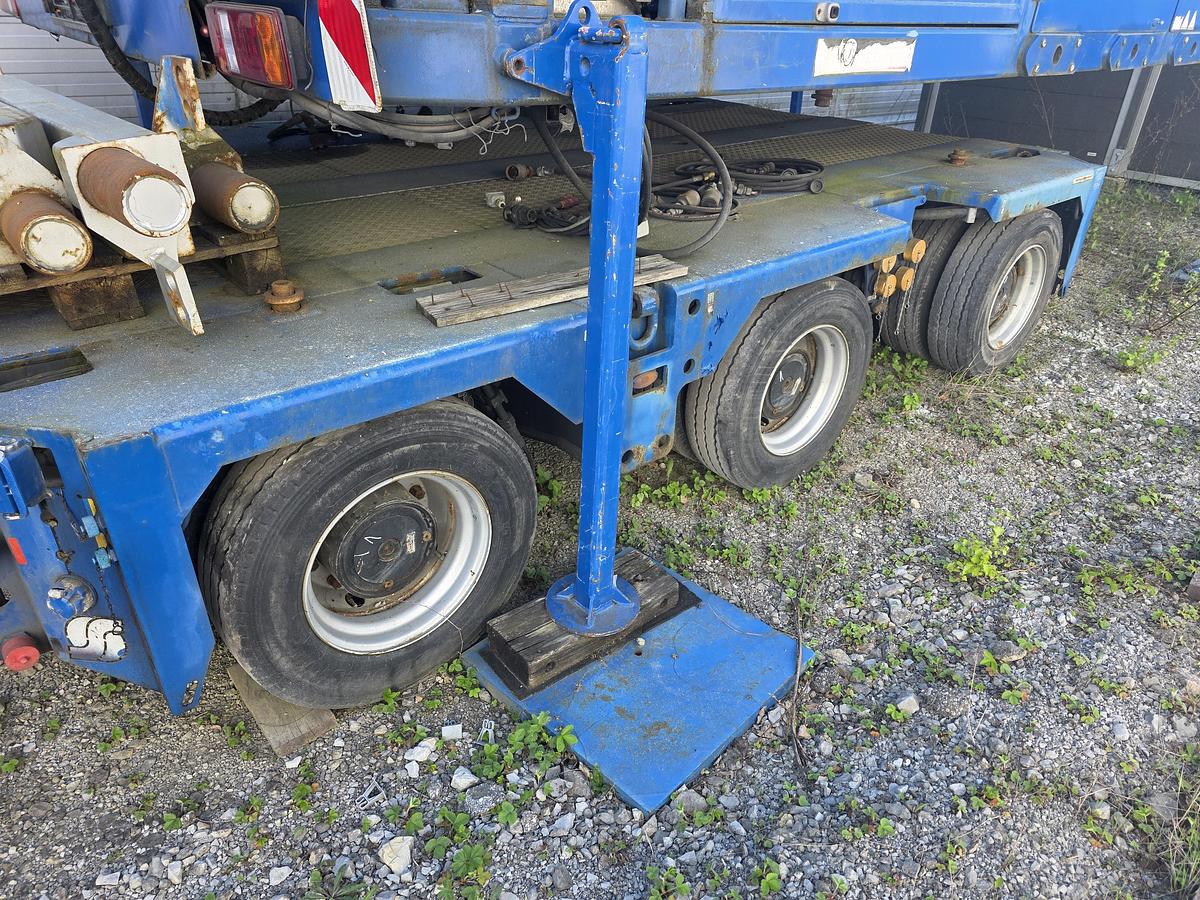 Used Scheurle Self Propelled Intercombi Modular Trailers, 36tonnes Per axle line Payload