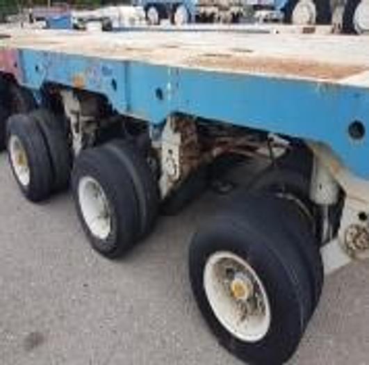 Used Scheurle modular Trailers Model LS 250, 24 axle lines